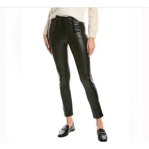 J. McLaughlin Pants - J. McLaughlin Hastings High Waist Faux Leather Pant in Black Womens Size 8
